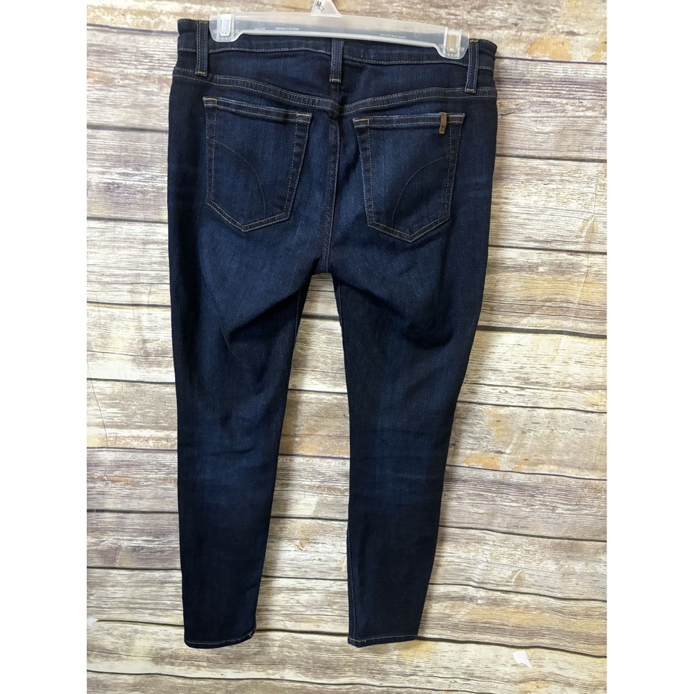 Joes Jeans Dark Wash Katya Skinny Ankle size 27 Stretch Mid Rise - Picture 3 of 4